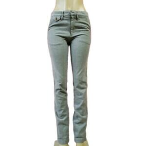 CHIMALA Women's Casual Pants Size 26 Gray Linen Blend ( B6)